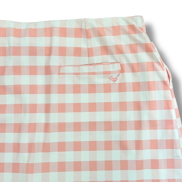 NWT Jayebird Sport Classic Golf Rose Pink Gingham Janie Skort Size XL - Picture 7 of 9